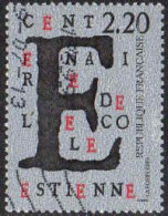 France Poste Obl Yv:2563 Mi:2699 Centenaire De L'Ecole Estienne (Lign.Ondulées) - Used Stamps