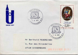 France Poste Obl Yv:2573 Mi:2708 Liberté (TB Cachet à Date) Lettre Strasbourg 1-6-89 - Used Stamps