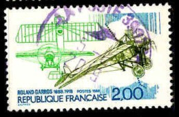France Poste Obl Yv:2544 Mi:2681 Rolland Garros (TB Cachet Rond) - Used Stamps