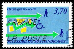 France Poste Obl Yv:2536 Mi:2672 Accessibilité Aux Handicapés (Obl.mécanique) - Used Stamps
