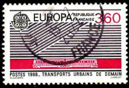 France Poste Obl Yv:2532 Mi:2668 Europa Cept Transports Urbains (TB Cachet Rond) - Usati