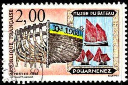 France Poste Obl Yv:2545 Mi:2684 Musée Du Bateau Douarnenez (TB Cachet Rond) - Gebraucht