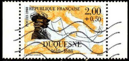France Poste Obl Yv:2517 Mi:2655A Abraham Duquesne Marin (Lign.Ondulées) - Oblitérés