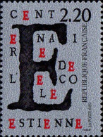 France Poste N** Yv:2563 Mi:2699 Centenaire De L'Ecole Estienne - Unused Stamps