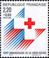 France Poste N** Yv:2555 Mi:2692A 125.Anniversaire De La Croix-Rouge - Unused Stamps
