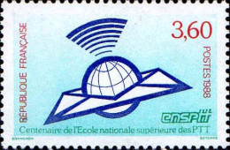 France Poste N** Yv:2527 Mi:2663 Centenaire De L'ENSPTT - Unused Stamps