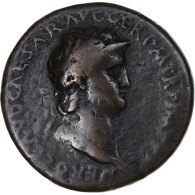Néron, Sesterce, 62-68, Rome, Bronze, TB, RIC:264 - Les Julio-Claudiens (-27 à 69)