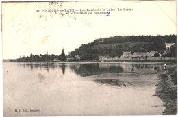 CPA Carte Postale France Pougues-les-Eaux  Bords De La Loire Ferme Et Château De Soulangy 1924 VM81476 - Pougues Les Eaux