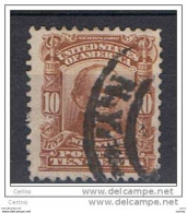 U.S.A.:  1902/03  D. WEBSTER -  10 C. USED  STAMP  -  YV/TELL. 151 - Gebraucht
