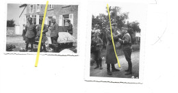 BELG 535 0624 WW2 WK2 BELGIQUE PROVINCE NAMUR INVASION  OFFICIERS ALLEMANDS  1940 - Guerre, Militaire