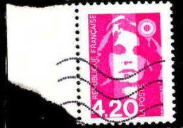 France Poste Obl Yv:2770 Mi:2914 Marianne Du Bicentenaire Briat-Jumelet Bord De Feuille (Lign.Ondulées) - Used Stamps