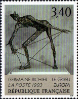 France Poste N** Yv:2798 Mi:2944 Europa Germaine Richier Le Griffu Sculpture - Neufs