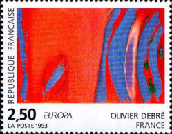 France Poste N** Yv:2797 Mi:2943 Europa Olivier Debré Rouge Rythme Bleu - Ongebruikt