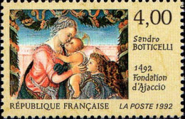 France Poste N** Yv:2754 Mi:2898 Sandro Botticelli La Vierge & L'Enfant - Ungebraucht
