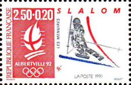 France Poste N** Yv:2740A Mi: Albertville 92 Slalom Les Ménuires - Ungebraucht