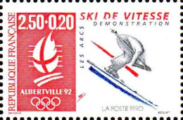France Poste N** Yv:2739A Mi: Albertville 92 Ski De Vitesse - Unused Stamps