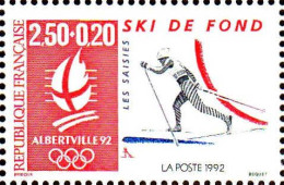 France Poste N** Yv:2742A Mi: Albertville 92 Ski De Fond Les Saisies - Ungebraucht