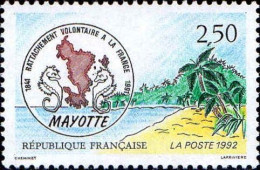 France Poste N** Yv:2735 Mi:2870 Mayotte Rattachement à La France - Neufs