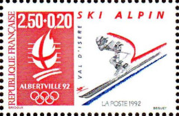 France Poste N** Yv:2710A Mi:z Albertville Ski Alpin Val D'Isère - Ongebruikt