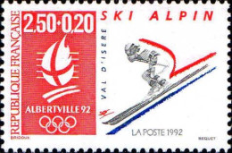 France Poste N** Yv:2710 Mi:2847 Albertville Ski Alpin Val D'Isère - Unused Stamps