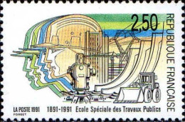 France Poste N** Yv:2726 Mi:2861 1891-1991 Ecole Spéciale Des Travaux Publics - Unused Stamps