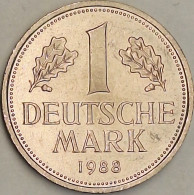 Germany Federal Republic - Mark 1988 J, KM# 110 (#4806) - 1 Mark