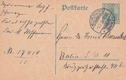 Deutsches Reich  Karte Mit Tagesstempel Michendorf Mark 1916 LK Potsdam Mittelmark - Briefe U. Dokumente