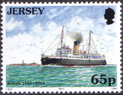 JERSEY 2001 SHIPS, 65p LIGHTHOUSE** - Leuchttürme