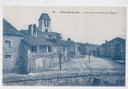 Saint-Jean-de-Lôle Dordogne Vue Vers La Place De L'Eglise - Autres & Non Classés