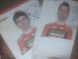 CYCLISME  - WIELRENNEN- CICLISMO : 2 CARTES FRERES IZAGIRRE - Cycling