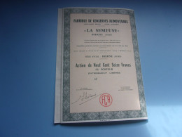 LA SEMEUSE Conserves Alimentaires (bierne NORD) - Other & Unclassified