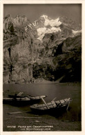 Partie Am Oeschinensee Mit Blümlisalpgruppe (31532) * 17. 7. 1935 - Kandersteg