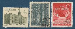 Chine  China -1958-59 - Y&T N° 1158/1172/1187 Oblitérés - Usati