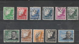 1934  - RECH  Mi No 529/539 - Gebraucht