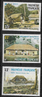 POLYNESIE N°256,257 Et 258 ** Neufs Sans Charnière Luxe MNH - Unused Stamps