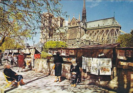 AK 215021 FRANCE - Paris - Notre-Dame - Les Bouquinistes - Straßenhandel Und Kleingewerbe