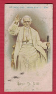 SANTINO GIOACCHINO PECCI PAPA LEONE XIII RICORDO ANNO SANTO 1900 CON CENNI BIOGRAFICI DISCRETE CONDIZIONI - Images Religieuses