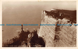 R165680 Beachy Head And Lighthouse. Eastbourne. RP. 1927 - Monde