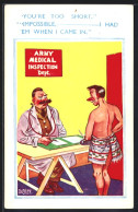 Künstler-AK Sign. Dudley: Army Medical Inspection Dept.  - Otros & Sin Clasificación