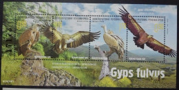 Bosnia And Herzegovina (Republica Srpska) 2016, Endangered Species Griffon Vulture, MNH S/S - Bosnie-Herzegovine