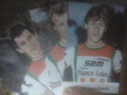 CYCLISME  - WIELRENNEN- CICLISMO : 6 CARTES SEM FRANCE LOIRE 82  AVEC GARDE-CHAURIN-CLERC-GALLOPIN-CHAPUIS - Cycling