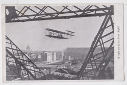 Paris Aviateur Wright Vu De La Tour Eiffel - Eiffeltoren