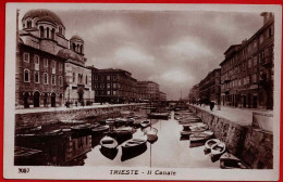 TRIESTE - Il Canale. 1922 - Trieste