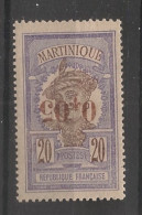 MARTINIQUE - 1924 - N°YT. 106a - Martiniquaise 5c Sur 20c Violet - VARIETE Surcharge Renversée - Neuf Luxe** / MNH - Ungebraucht