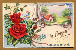 CASSAGNES-BEGONHES  (12)  : " UN BONJOUR " - Other & Unclassified