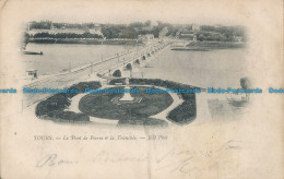 R166330 Tours. Le Pont De Pierre And La Tranchee. ND. 1902 - Monde