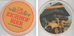 5000957 Bierdeckel Rund - Eichhof Bier - Veteranenwagen - Nadelloch - Sous-bocks