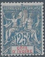 COTE D'IVOIRE Groupe  N°16 *   Neuf Trace De Charnière MH - Unused Stamps