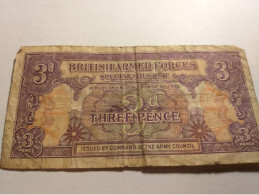 Three Pence-British Armed Forces. - British Troepen & Speciale Documenten