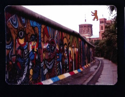 Cp, Allemagne, Berlin, Mauer In Kreuzberg, Voyagée 1988 - Kreuzberg